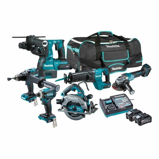 Makita DK0250G601 40V MAX XGT 4.0Ah Li-ion Cordless Brushless 6pce Combo Kit – image 4
