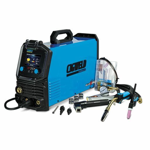 Cigweld W1400210 (XF210-6) 6-in-1 Blue Venom Multiprocess Plant Welder with PFC
