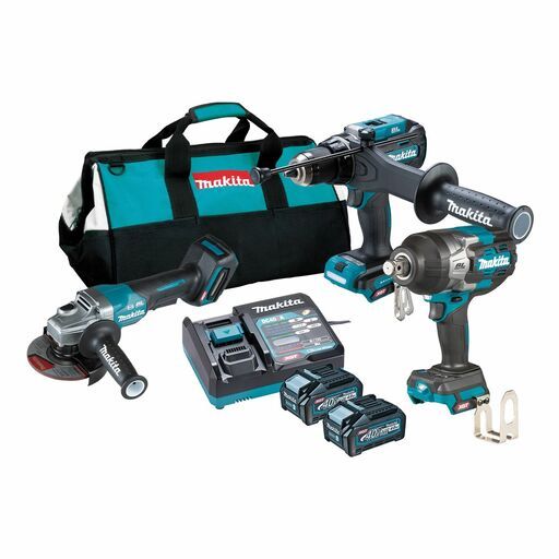 Makita DK0267G301 40V MAX XGT 4.0Ah Li-ion Cordless Brushless 3pce Combo Kit – image 2