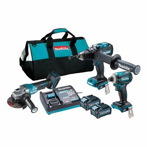 Makita DK0266G301 40V MAX XGT 4.0Ah Li-ion Cordless Brushless 3pce Combo Kit – image 2