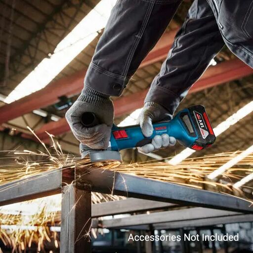 Bosch GWS 18V-8 (0.601.9N9.000) 18V Li-ion 125mm Cordless Angle Grinder - Skin Only – image 5