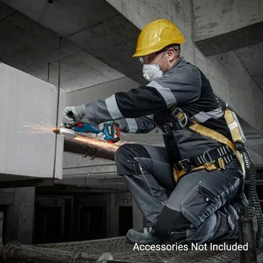 Bosch GWS 18V-8 (0.601.9N9.000) 18V Li-ion 125mm Cordless Angle Grinder - Skin Only – image 10