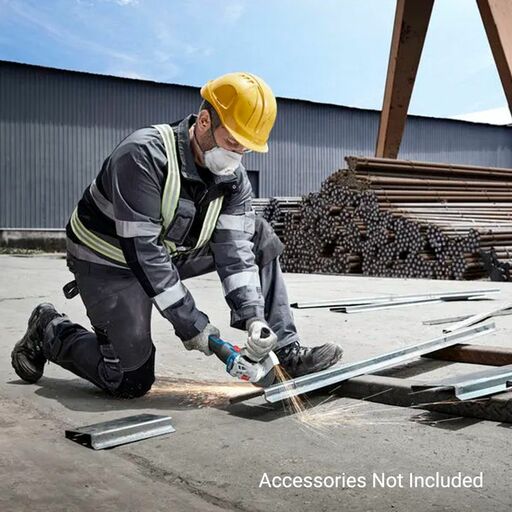 Bosch GWS 18V-8 (0.601.9N9.000) 18V Li-ion 125mm Cordless Angle Grinder - Skin Only – image 9