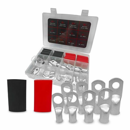 Daytona D76CEHS 76pce Marine Grade Cable End Kit With Heat Shrink Tubing – image 2