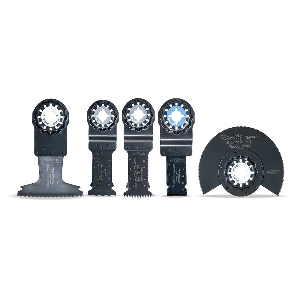Makita E-24935 5pce Multitool Carpentry Cutting Set – image 2