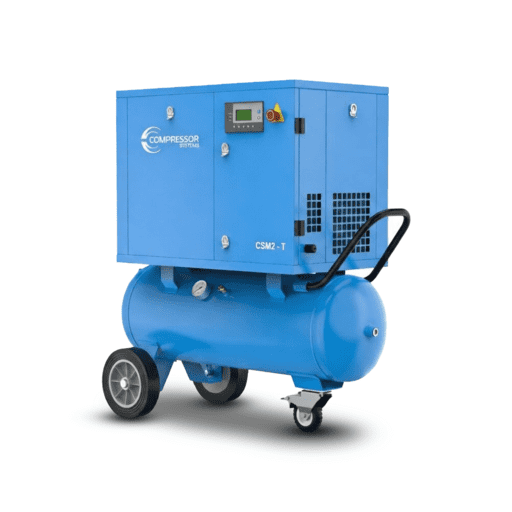 Compressor Systems CSM2-T 240V 15 Amp 3HP 100L Tank Single Phase Super Quiet Screw Air Compressor
