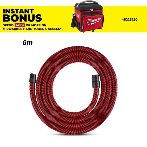 Milwaukee 49901971 6m Accessory Hose to Suit M18ONEF2POVC34M0