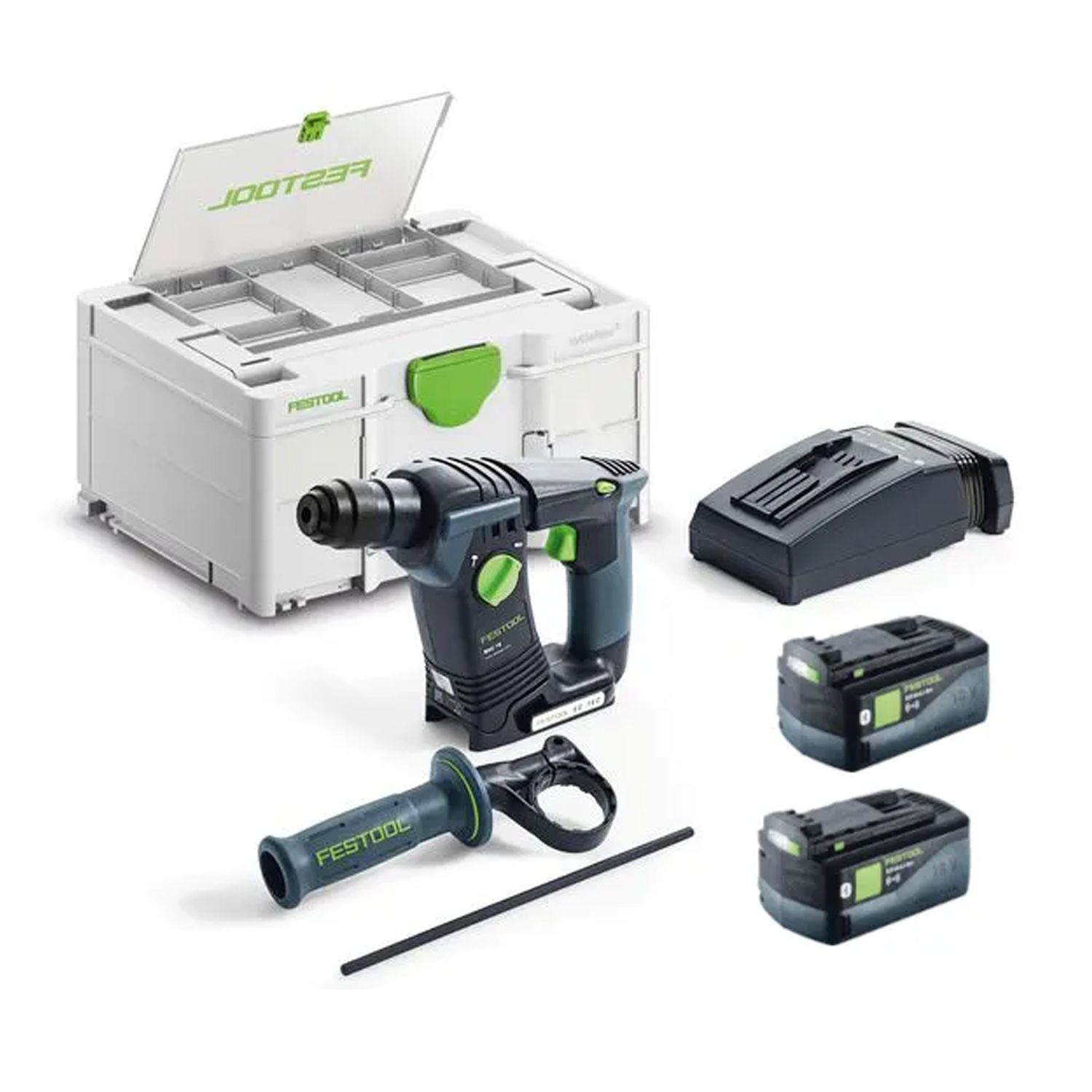 Festool BHC 18 5.0 I-Plus (578282) 18V 5.0Ah Li-ion Cordless Bluetooth Rotary Hammer Set with Systainer – image 2