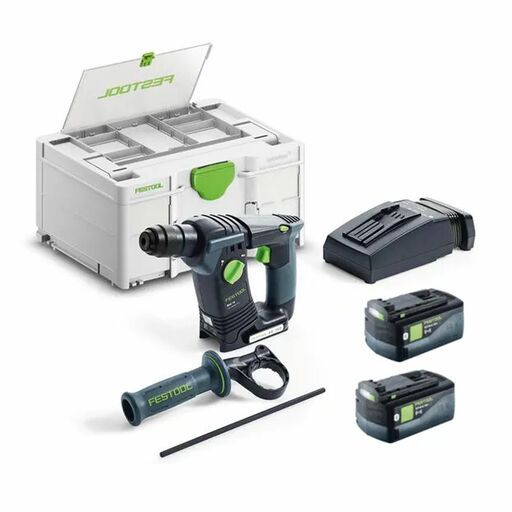 Festool BHC 18 5.0 I-Plus (578282) 18V 5.0Ah Li-ion Cordless Bluetooth Rotary Hammer Set with Systainer – image 2