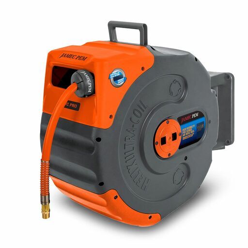 Jamec-Pem 58.5067 3/8" x 20m Hi Vis PVC Air Hose Reel