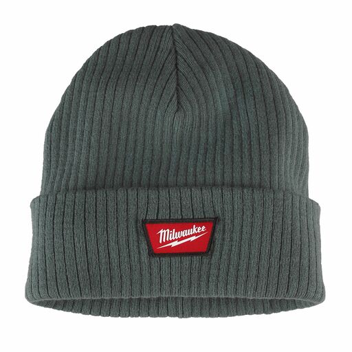 Milwaukee M750E Rib-Knit Cuffed Beanie - Green – image 2