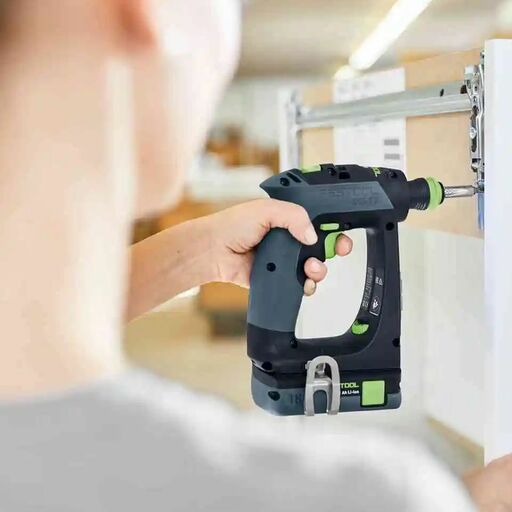 Festool CXS 18 C4.0-Plus (578283) 18V CXS 4.0Ah Li-ion High Power Cordless Bluetooth Compact 2 Speed Drill Combo Kit with Systainer – image 10