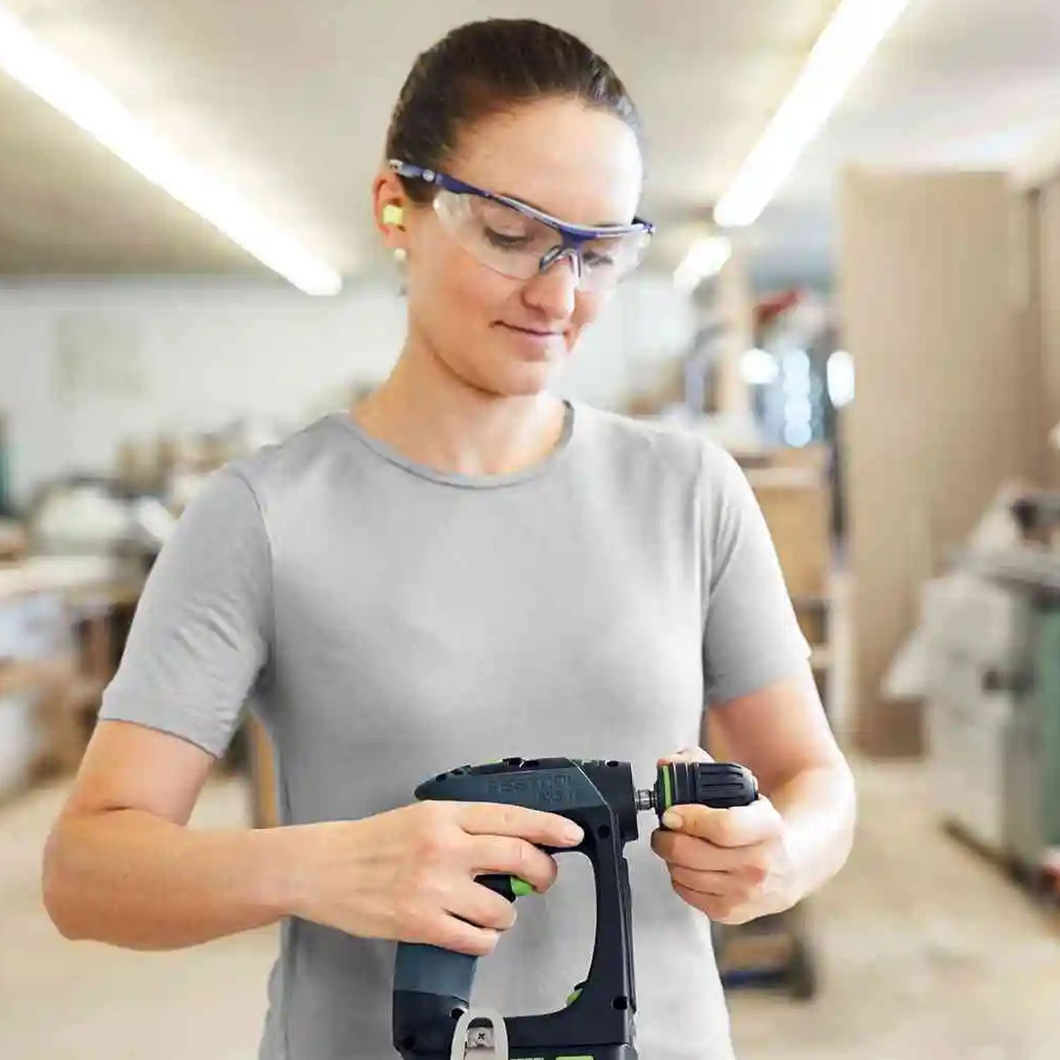Festool CXS 18 C4.0-Plus (578283) 18V CXS 4.0Ah Li-ion High Power Cordless Bluetooth Compact 2 Speed Drill Combo Kit with Systainer – image 8