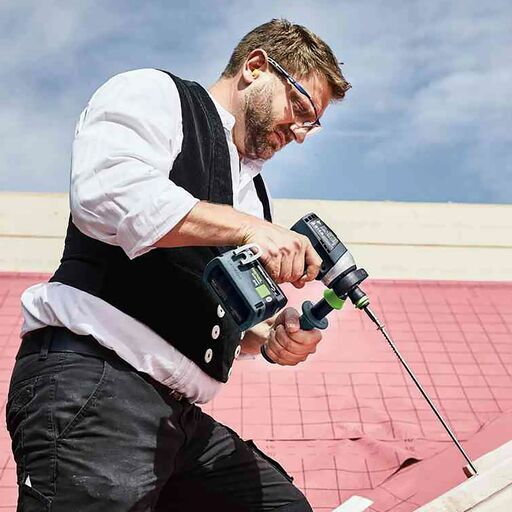 Festool TDC 18/4 5.0 I-Plus (578285) 18V TDC 5.0Ah Li-ion Cordless 4 Speed Drill Set with Systainer – image 11