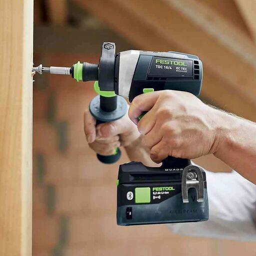 Festool TDC 18/4 5.0 I-Plus (578285) 18V TDC 5.0Ah Li-ion Cordless 4 Speed Drill Set with Systainer – image 10