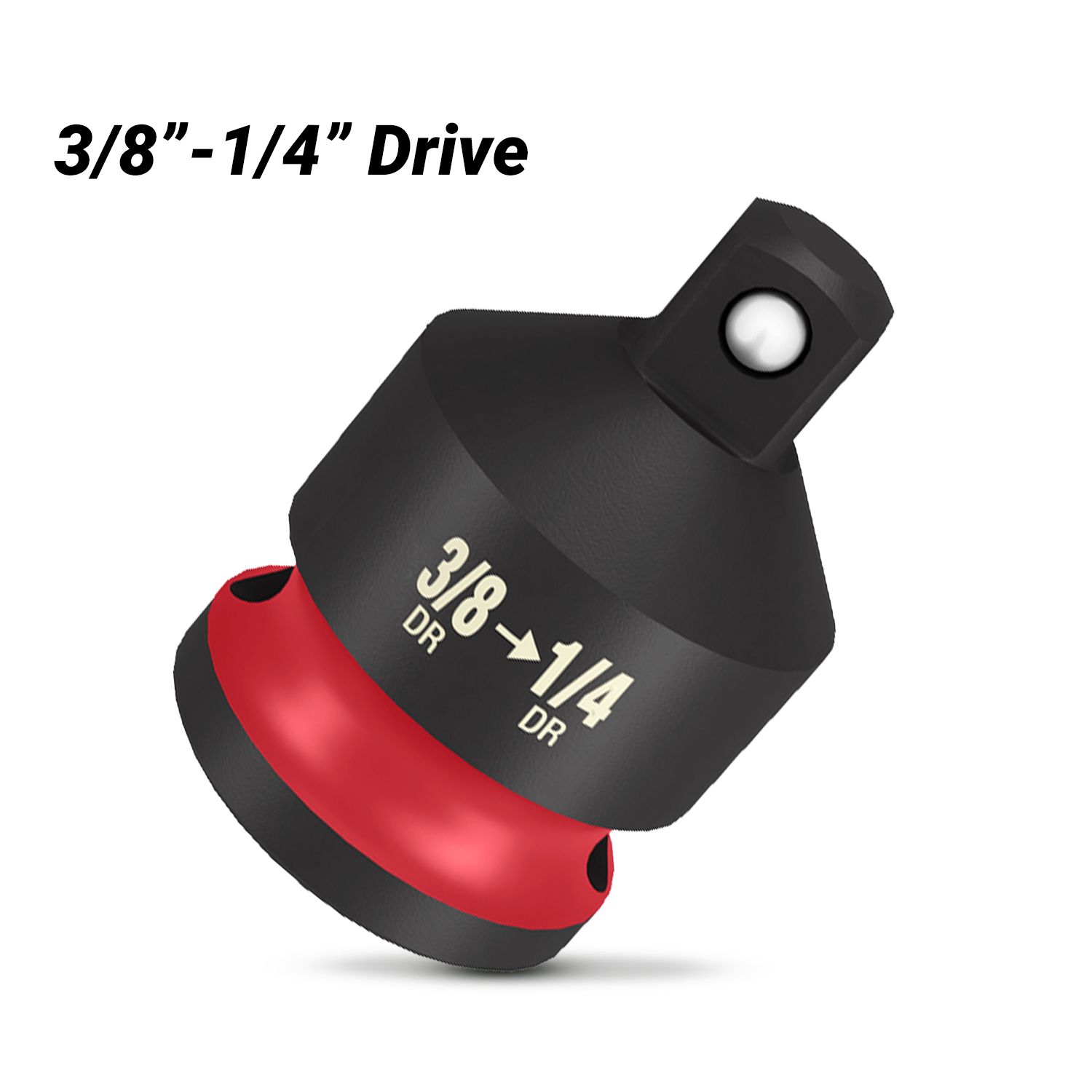 Milwaukee 49666722 SHOCKWAVE 3/8" Drive to 1/4" Drive Impact Socket Reducer – image 2