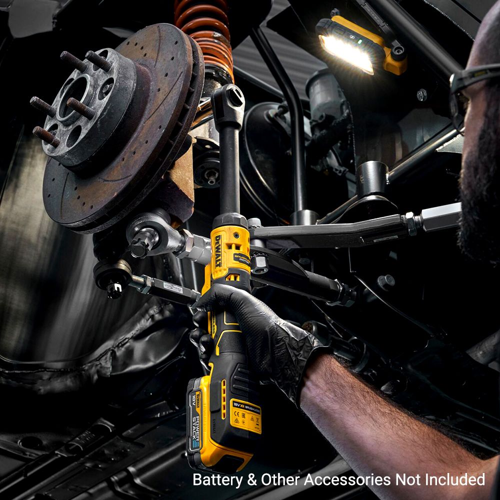DeWalt DCF513EN-XJ 18V XR Li-ion Cordless Brushless 3/8" Extended Open Head Ratchet - Skin Only – image 13