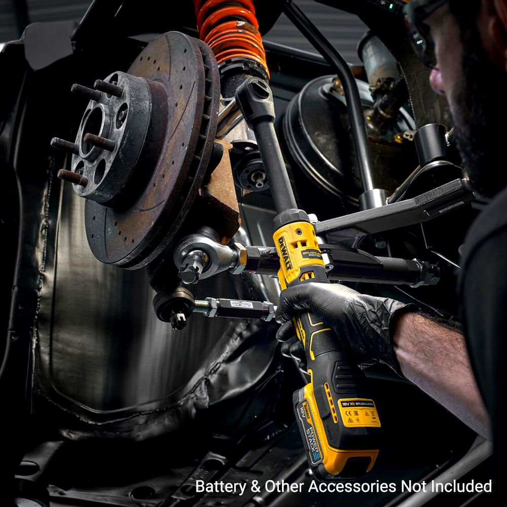 DeWalt DCF513EN-XJ 18V XR Li-ion Cordless Brushless 3/8" Extended Open Head Ratchet - Skin Only – image 11