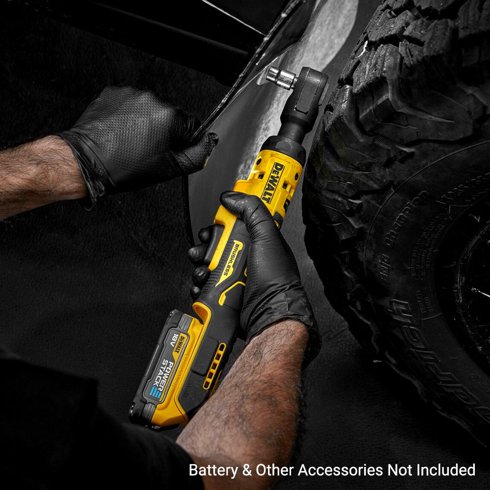DeWalt DCF513EN-XJ 18V XR Li-ion Cordless Brushless 3/8" Extended Open Head Ratchet - Skin Only – image 15