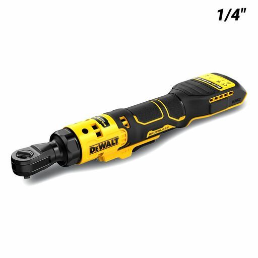 DeWalt DCF514N-XJ 18V XR Li-ion Cordless Brushless 1/4" Open Head Ratchet - Skin Only – image 2
