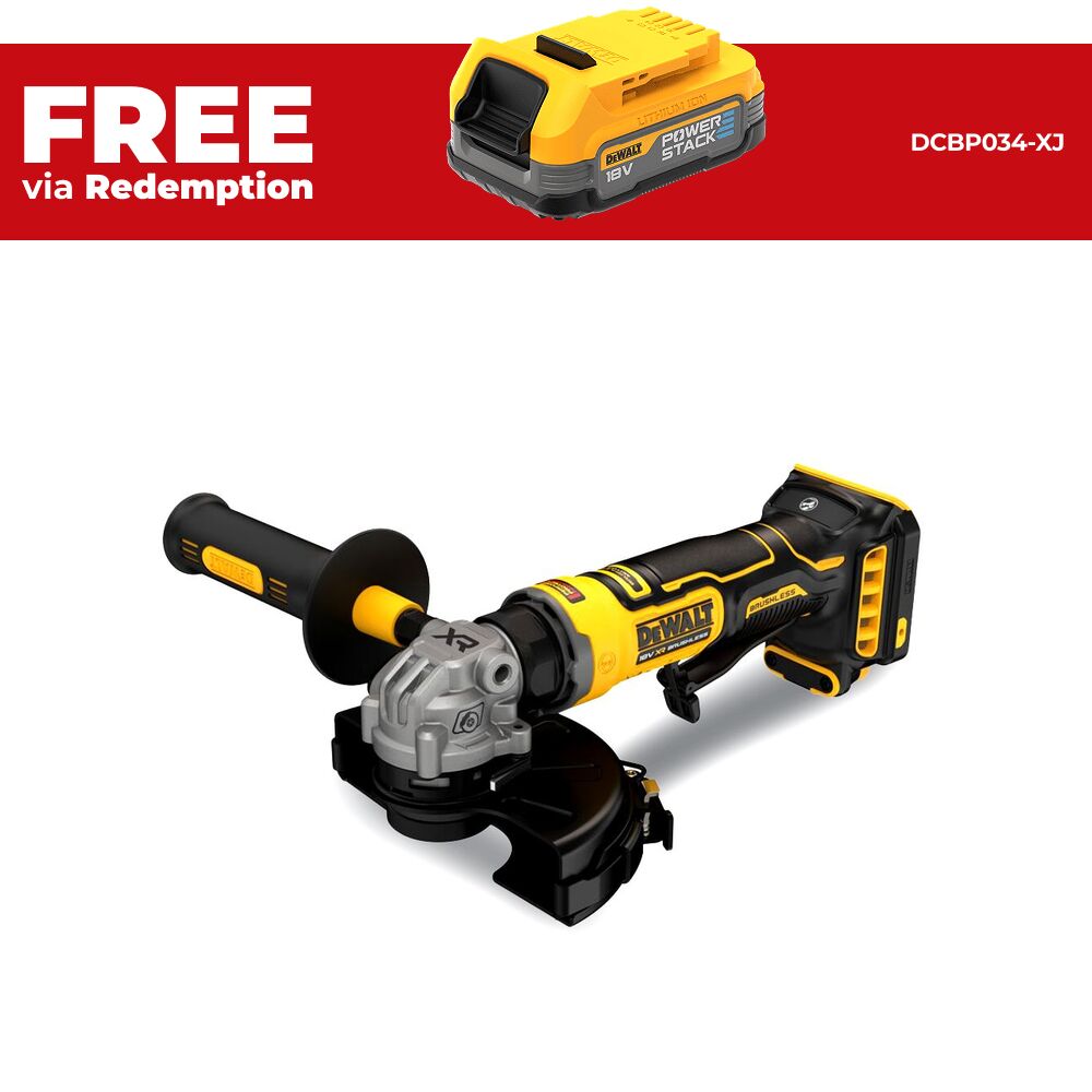 DeWalt DCG404N-XJ 18V XR Li-ion Cordless 125mm (5") Compact Angle Grinder - Skin Only – image 1