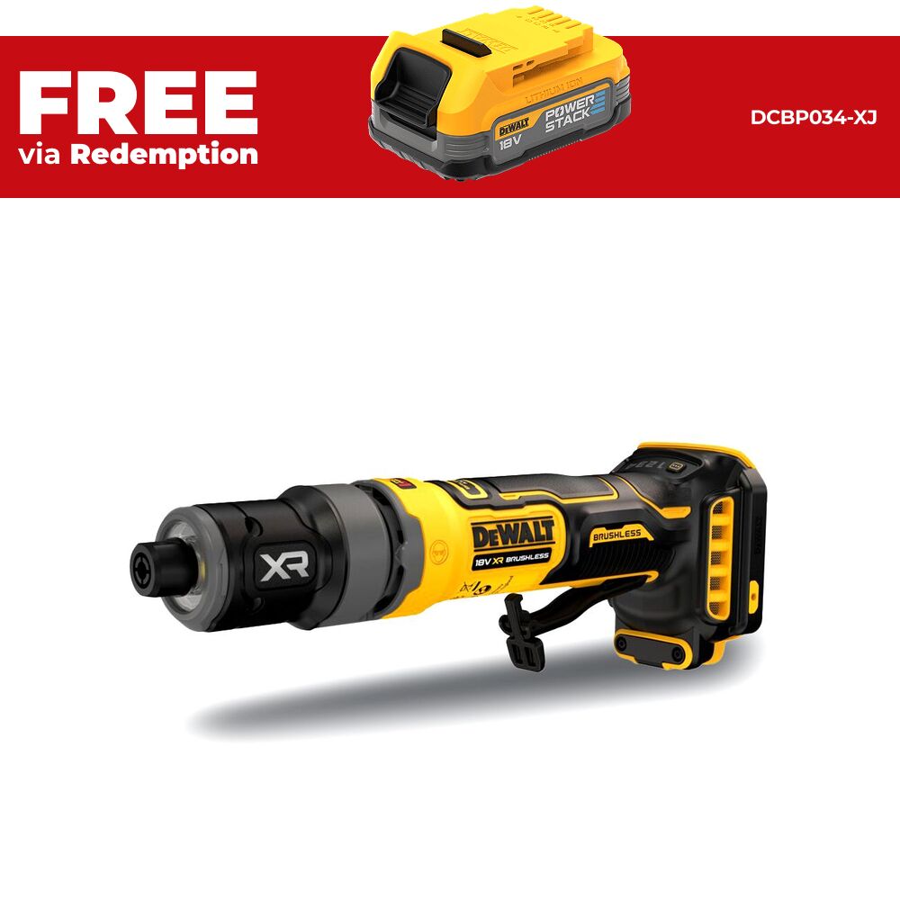 DeWalt DCG420N-XJ 18V XR Li-ion Cordless Compact Inline Die Grinder - Skin Only – image 1