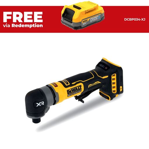 DeWalt DCG421N-XJ 18V XR Li-ion Cordless Brushless Compact Right Angle Die Grinder - Skin Only