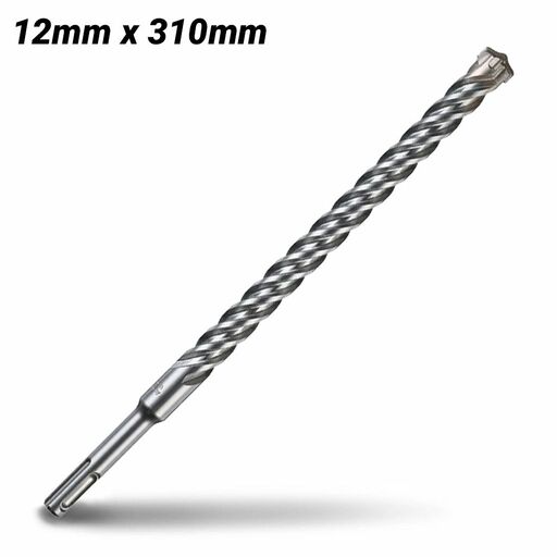Milwaukee 4932352034 12mm x 310mm SDS Plus MX4 4-Cut Drill Bit – image 2