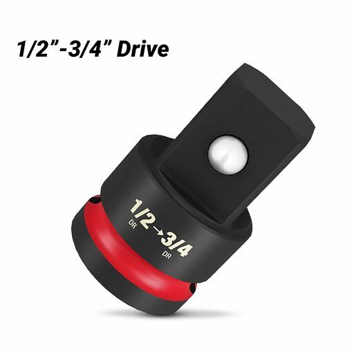 Milwaukee 49666726 SHOCKWAVE 1/2" Drive to 3/4" Drive Impact Socket Adapter