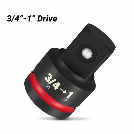 Milwaukee 49666729 SHOCKWAVE 3/4" Drive to 1" Drive Impact Socket Adapter – image 2