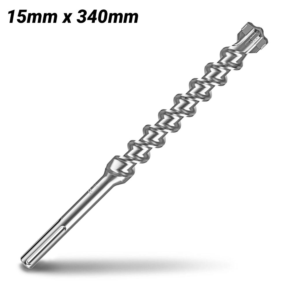 Milwaukee 4932352754 15mm x 340mm SDS Max 4-Cut Drill Bit – image 2