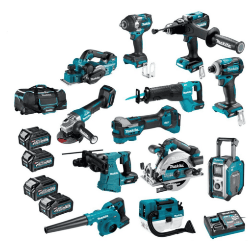 Makita DK0287G121 40V Max XGT 2.5Ah / 4.0Ah Li-ion Cordless Brushless 12pce Combo Kit – image 3