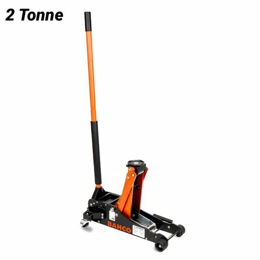 Bahco BH1AOZ2000B 2 Tonne Steel-Aluminium Hydraulic Trolley Jack – image 2