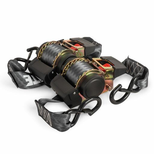 Climbrite CRR750 2-Pack 4m x 50mm 750kg Retractable Ratchet Straps – image 2