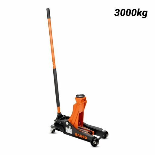 Bahco BH1OZ3000B 3 Tonne Steel Hydraulic Trolley Jack
