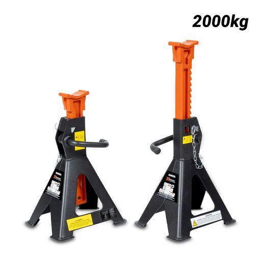 Bahco BH3OZ2000 2000kg Capacity Pair of Jack Stands