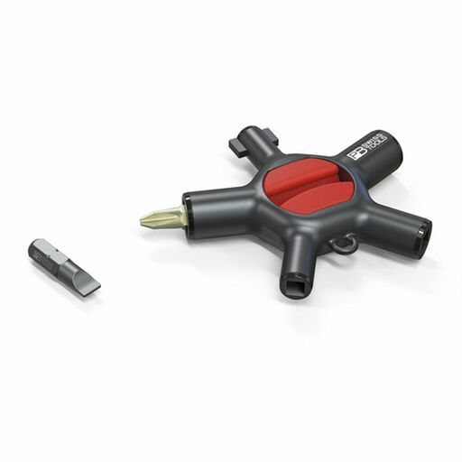 PB SWISS TOOLS PB900.V01CN Universal Cabinet Key with Bit Holder & 2 C6 Precision Bits – image 3