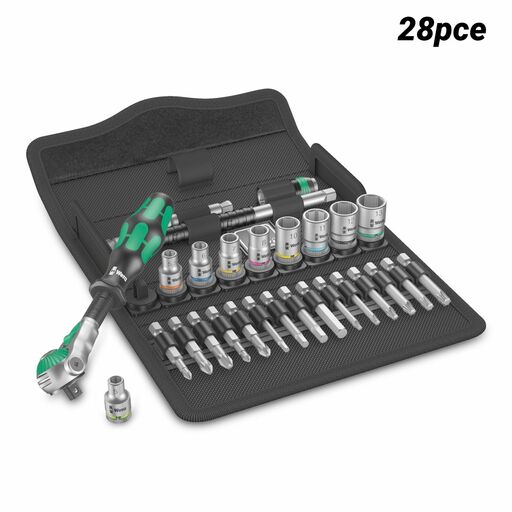 Wera WER004016 28pce 8100 1/4" Drive Metric Speed Ratchet Set