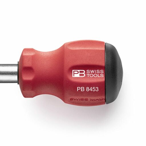 PB SWISS TOOLS PB8453.V01CN Insider Stubby Pocket Tool with Integrated Bit Magazine & 6 Precision Bits – image 3