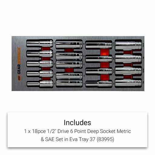 GEARWRENCH 89953GREENN 288pce Combination Tool Kit with 10 Drawer Green Roller Cabinet – image 13
