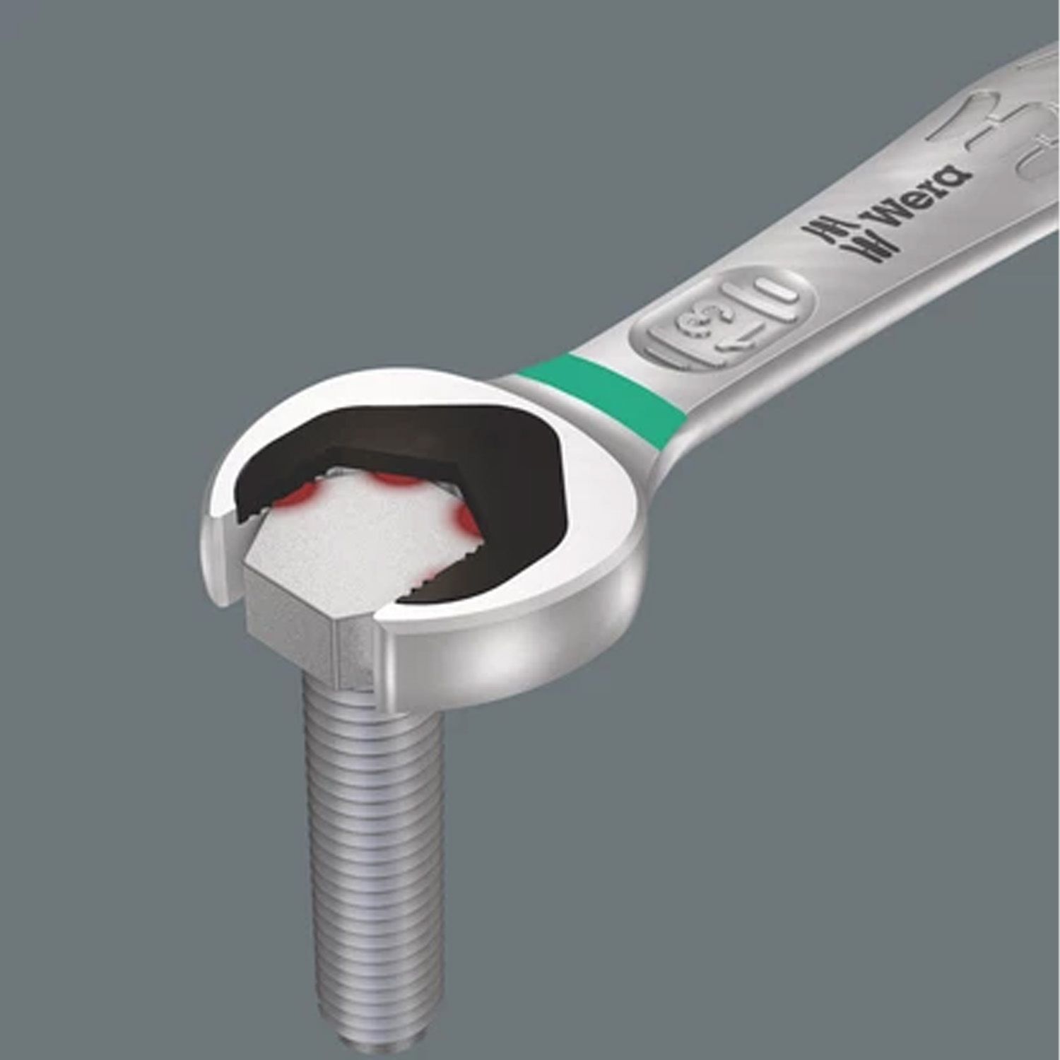 Wera WER020013 11pce Joker Ratcheting Combination Wrench Set – image 4