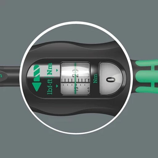 Wera WER075604 1/4" Drive 2.5-25Nm Click-Torque Reversible Ratchet Torque Wrench – image 4