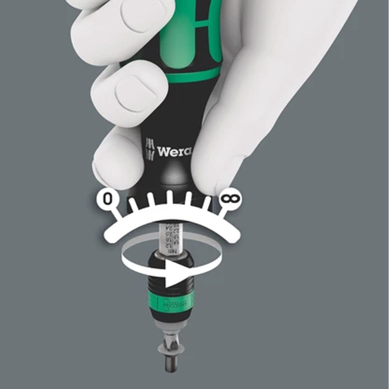 Wera WER074700 0.3-1.2 Nm 7400 Series Adjustable Torque Screwdriver – image 6