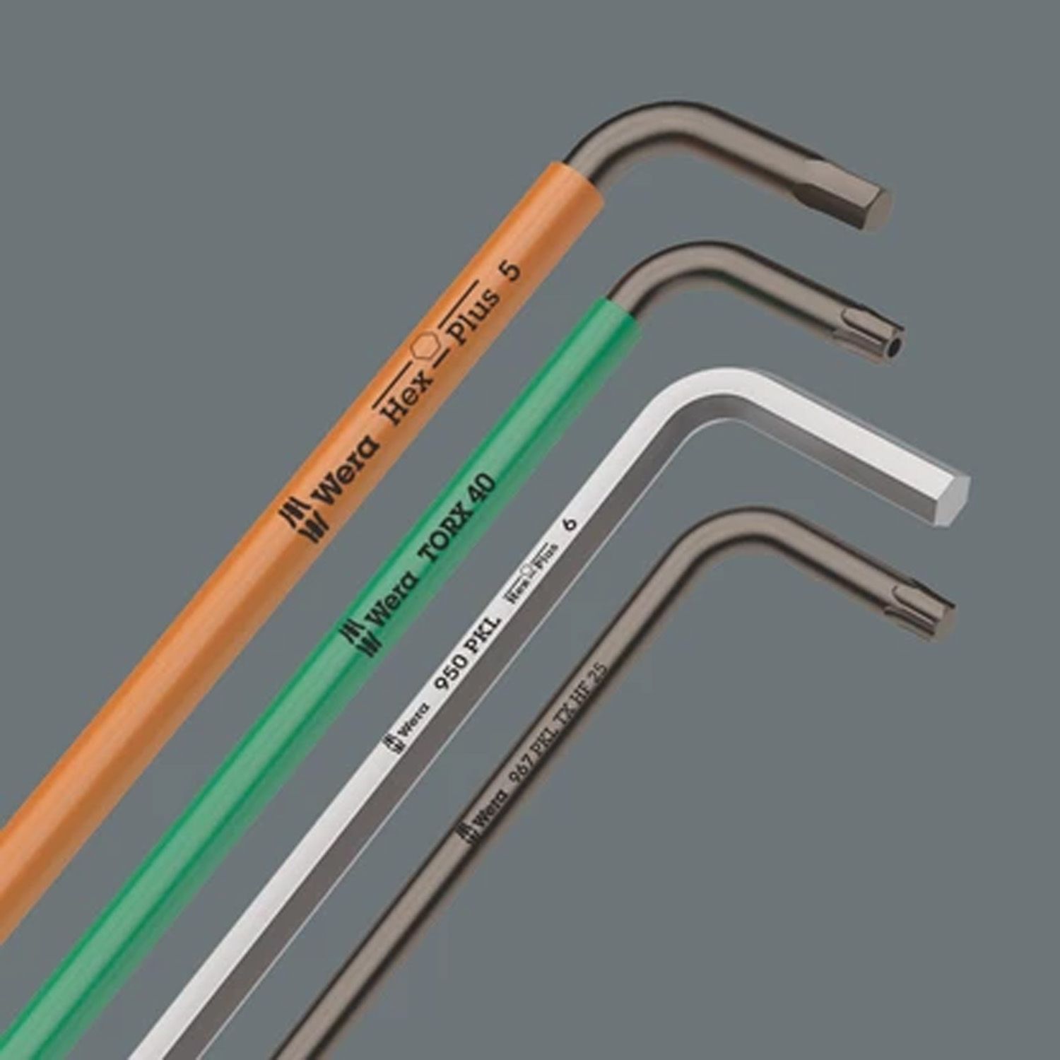 Wera WER024480 9pce 967/9 Torx Multicolour Long L-Key Set – image 5