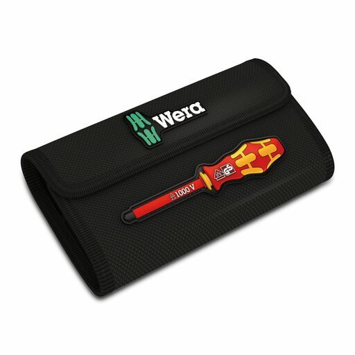 Wera WER006608 16pce Kraftform Kompakt VDE Extra Slim Screwdriver Set in Universal Wallet – image 3