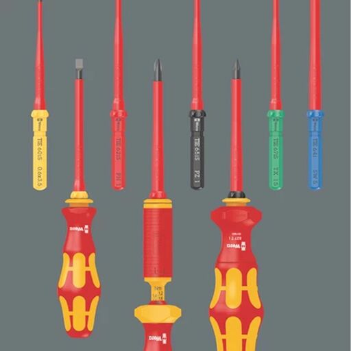 Wera WER006608 16pce Kraftform Kompakt VDE Extra Slim Screwdriver Set in Universal Wallet – image 4