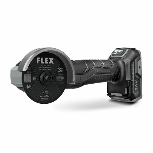 FLEX FXA3111A-Z1 24V Li-ion Cordless Brushless 76mm Mini Grinder/Cut Off Tool - Skin Only – image 8