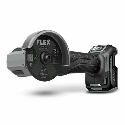 FLEX FXA3111A-Z1 24V Li-ion Cordless Brushless 76mm Mini Grinder/Cut Off Tool - Skin Only – image 10
