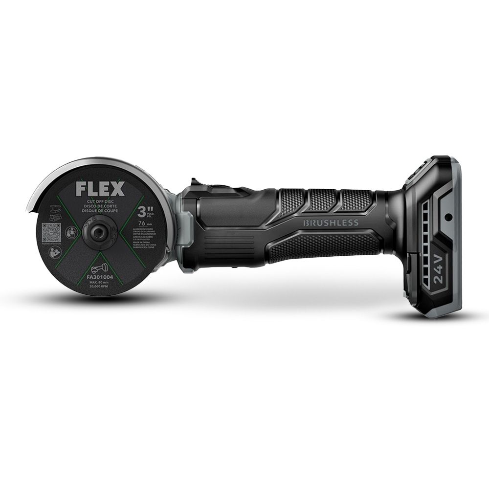 FLEX FXA3111A-Z1 24V Li-ion Cordless Brushless 76mm Mini Grinder/Cut Off Tool - Skin Only – image 12