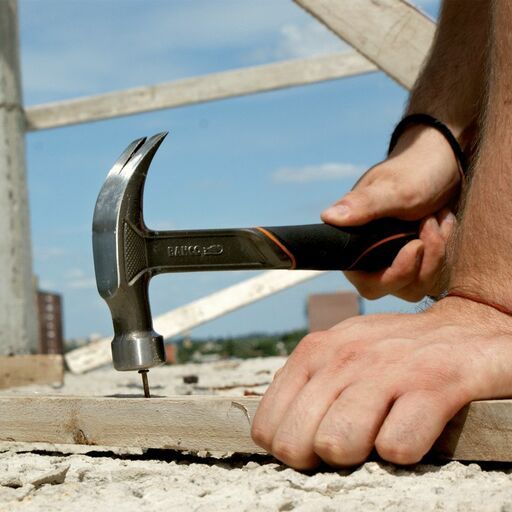 Bahco 529-20-L-2448 20oz Claw Hammer with Rubber Grip + Wrecking Knife – image 14